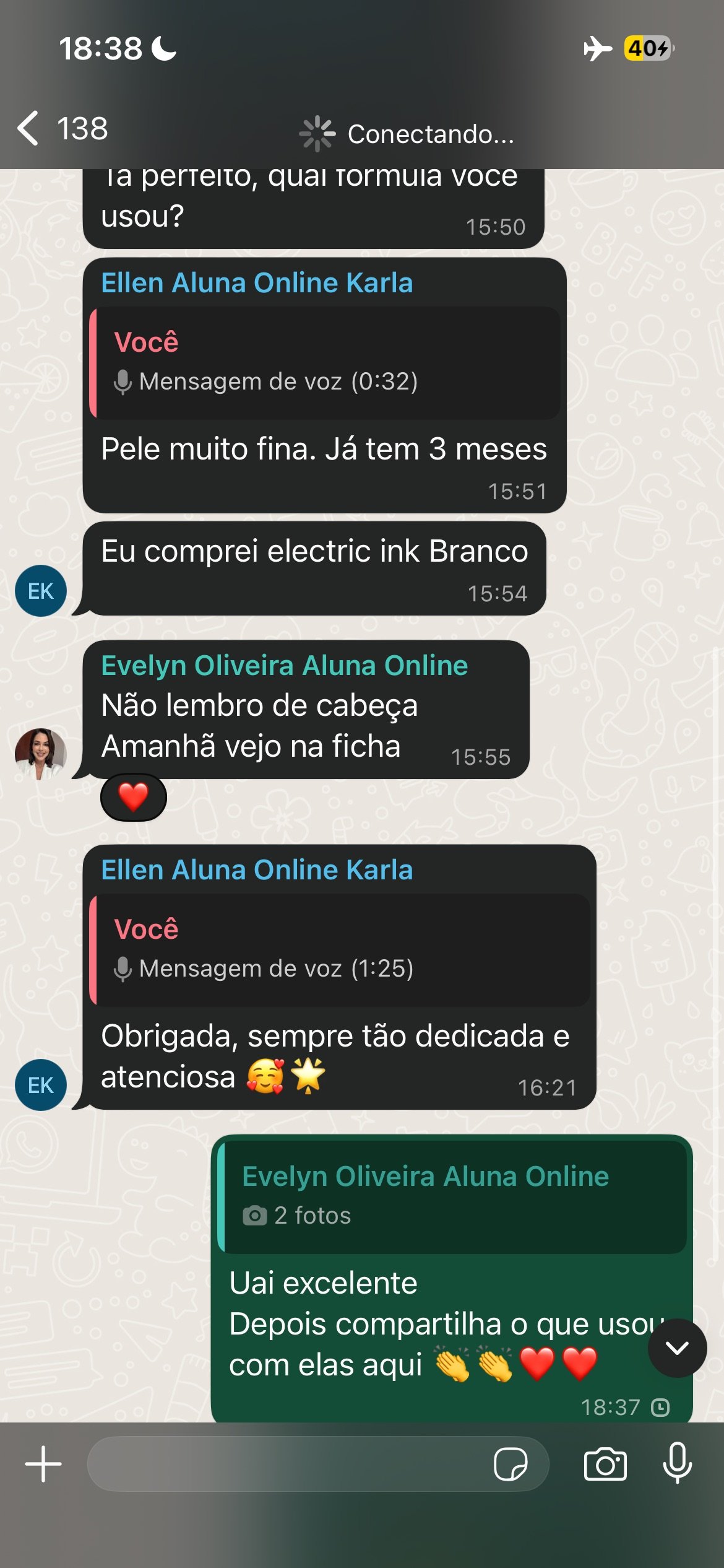 Feedback aluna Diamond