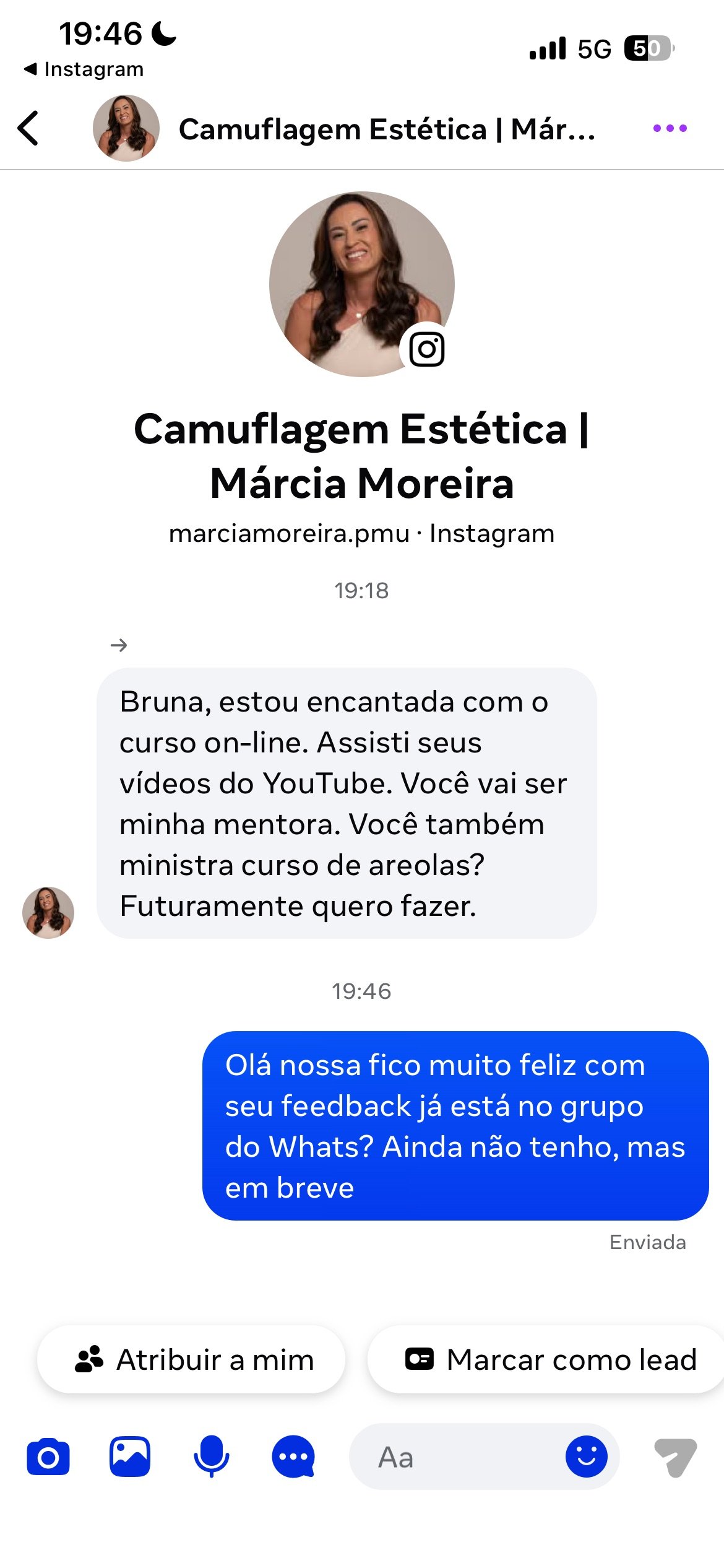 Feedback aluna Diamond